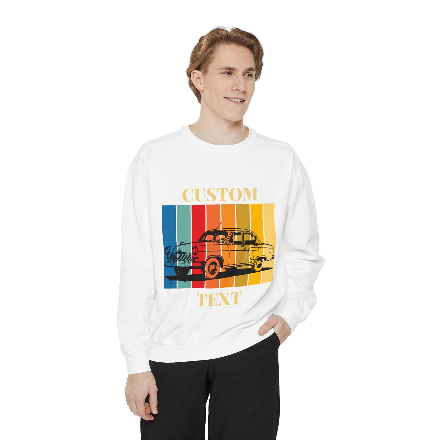 UNISEX GARMENT-DYED SWEATSHIRT