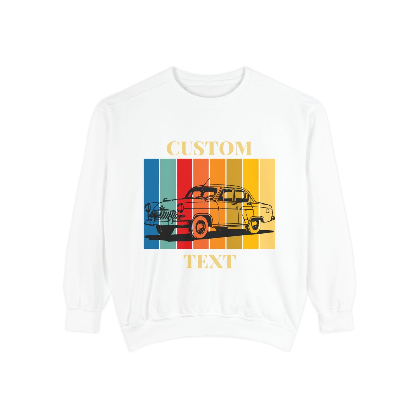 UNISEX GARMENT-DYED SWEATSHIRT