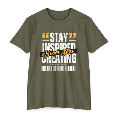 STAY INSPIRED CREATING T-SHIRT