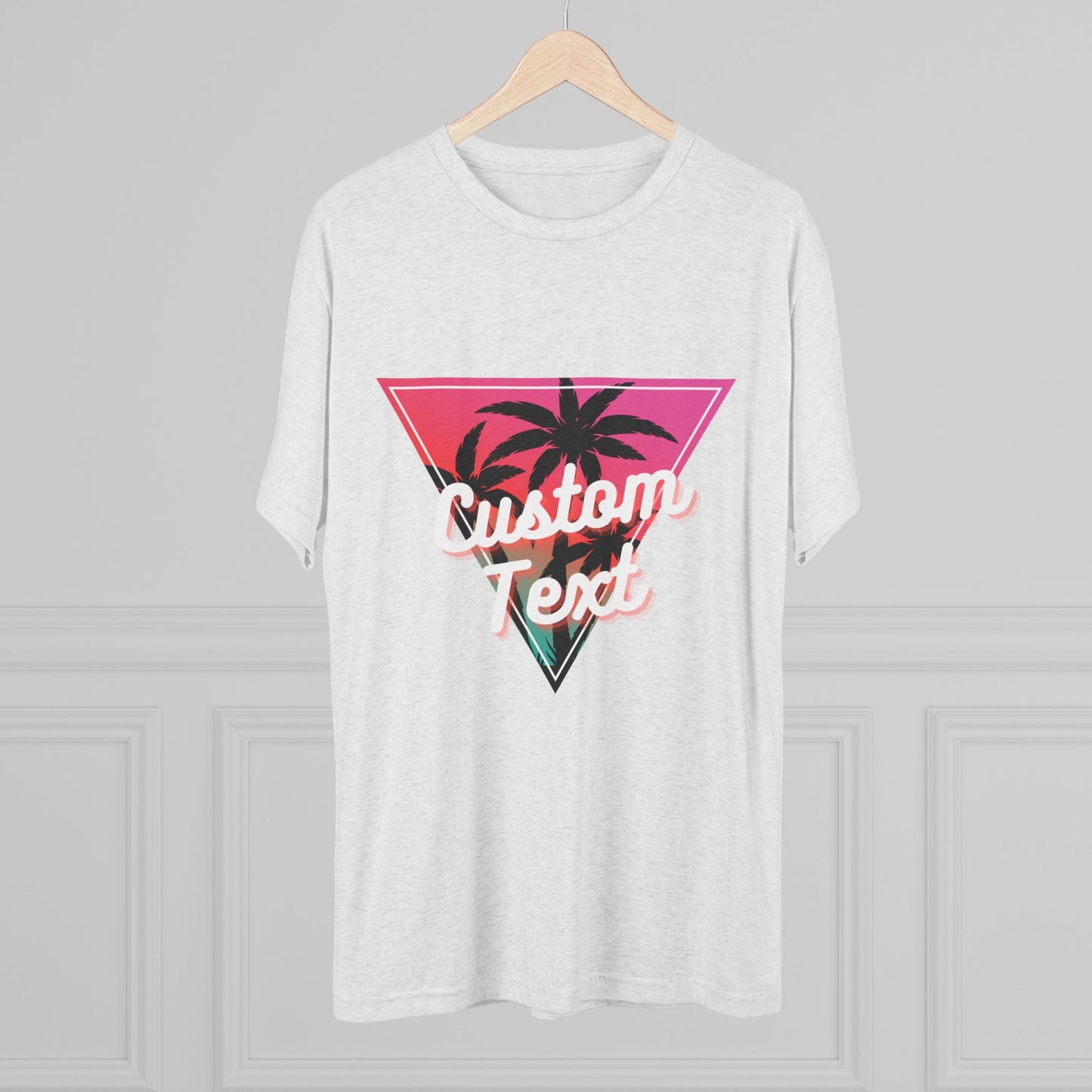 RETRO PALM TRIANGLE TEE