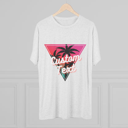 RETRO PALM TRIANGLE TEE