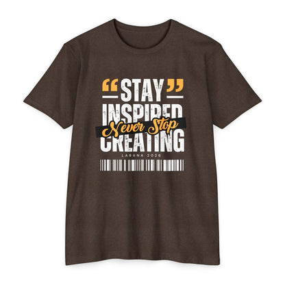 STAY INSPIRED CREATING T-SHIRT