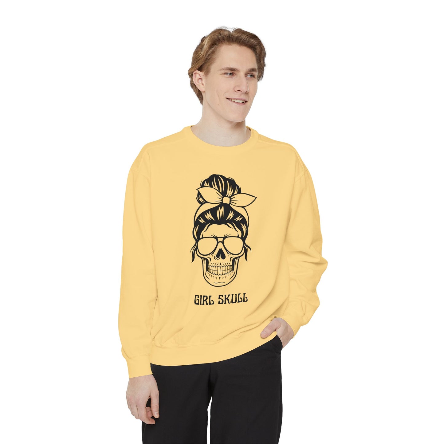 SKULL GIRL SWEATSHIRT