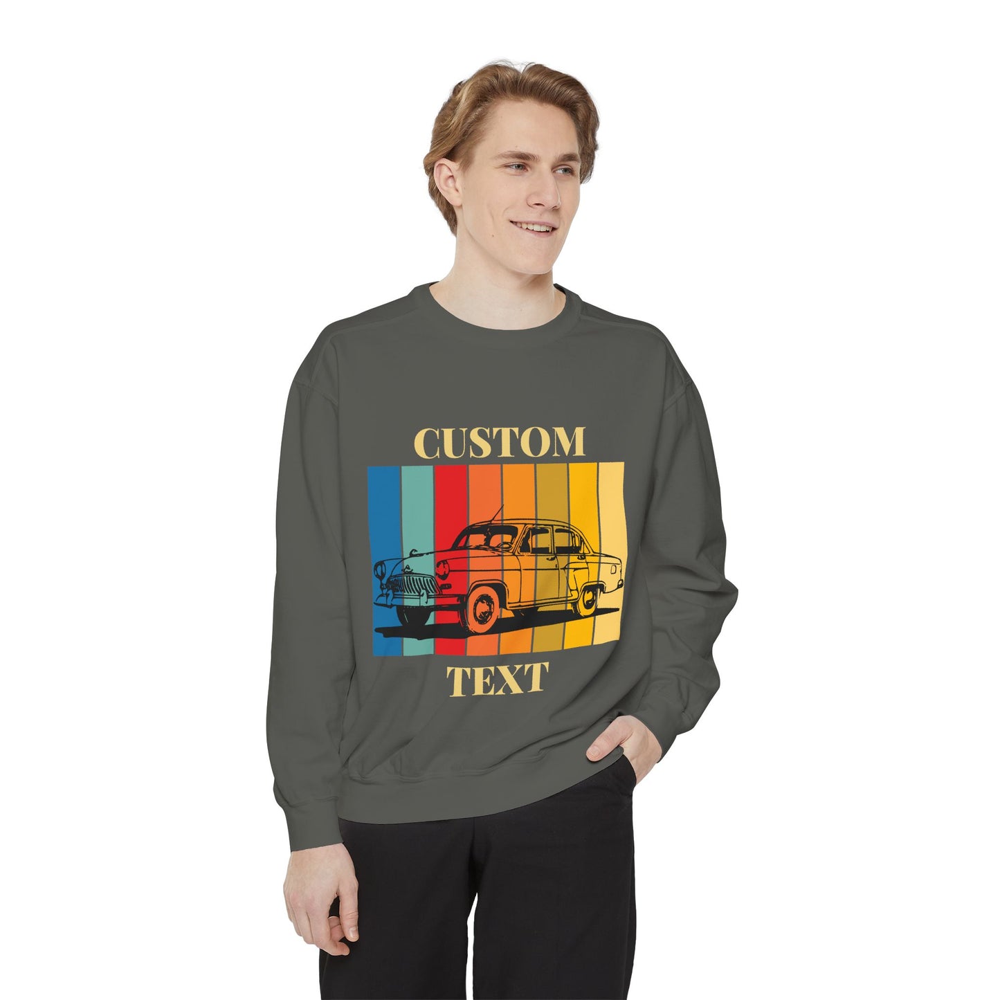 UNISEX GARMENT-DYED SWEATSHIRT