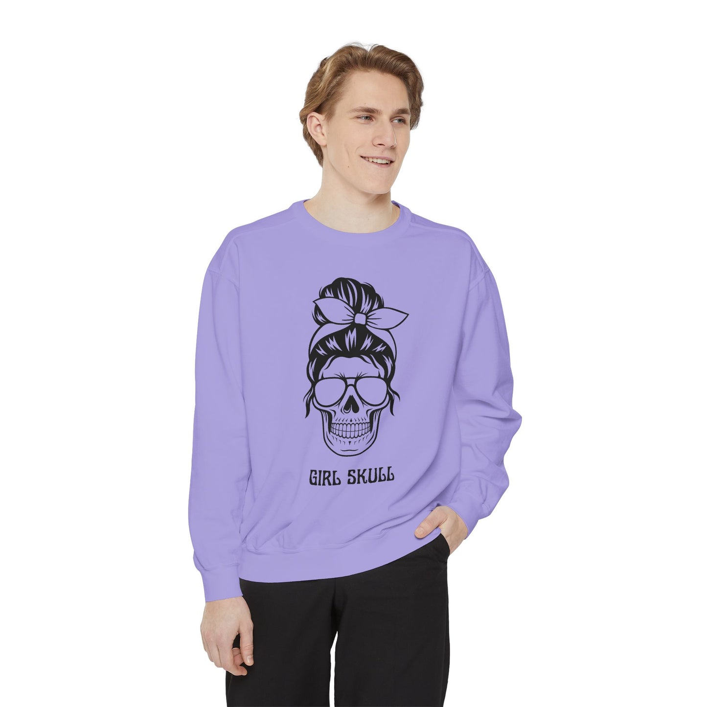 SKULL GIRL SWEATSHIRT