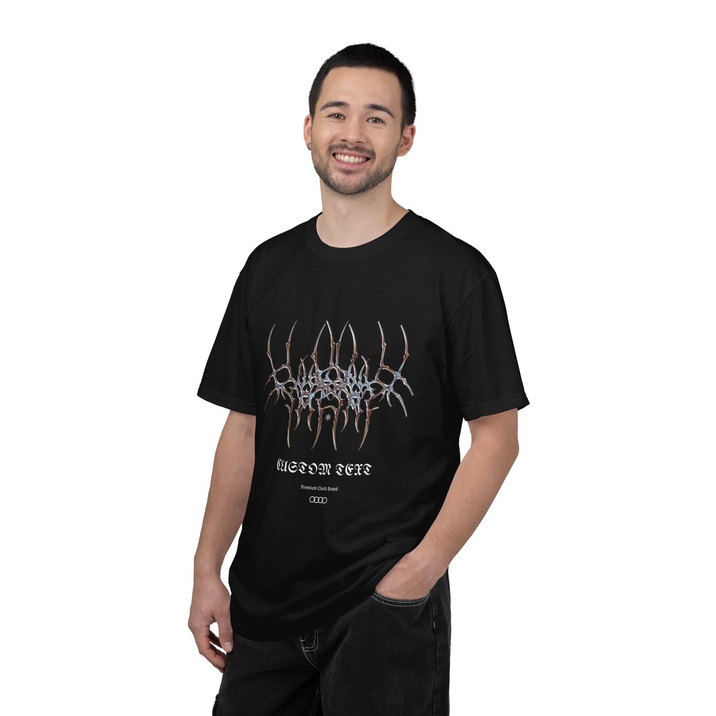 ABSTRACT TRIBAL FLAME T-SHIRT