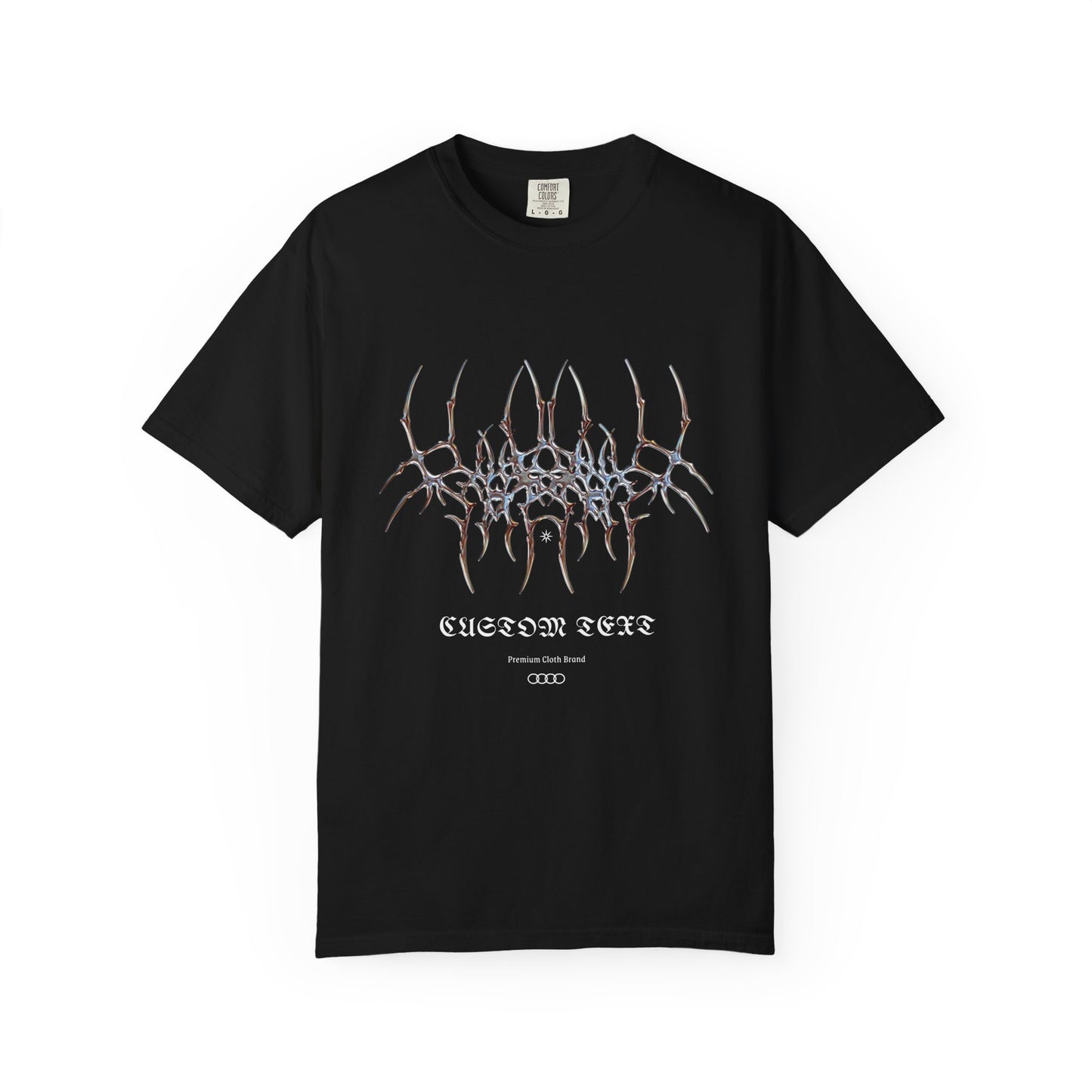 ABSTRACT TRIBAL FLAME T-SHIRT