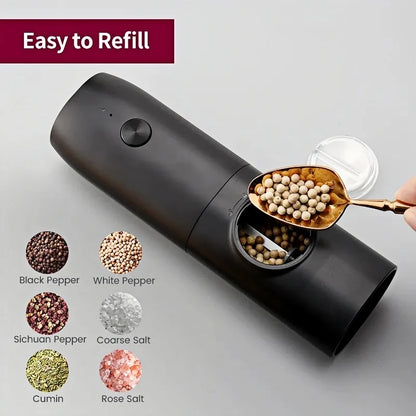 Adjustable Electric Salt Pepper Grinders