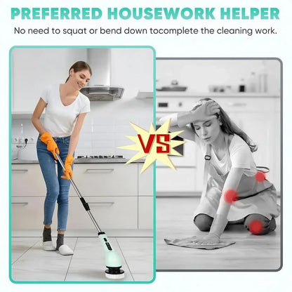 Rechargeable Electric Cleaning Scrubber