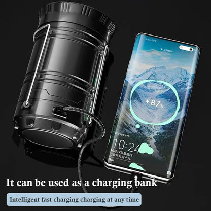 Portable Solar LED Emergency Lantern