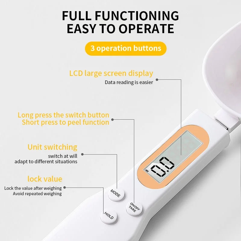 Electronic Measuring Spoon Food Scale