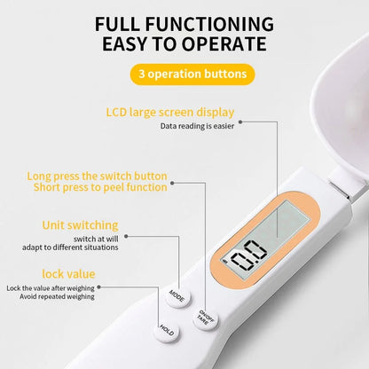 Electronic Measuring Spoon Food Scale
