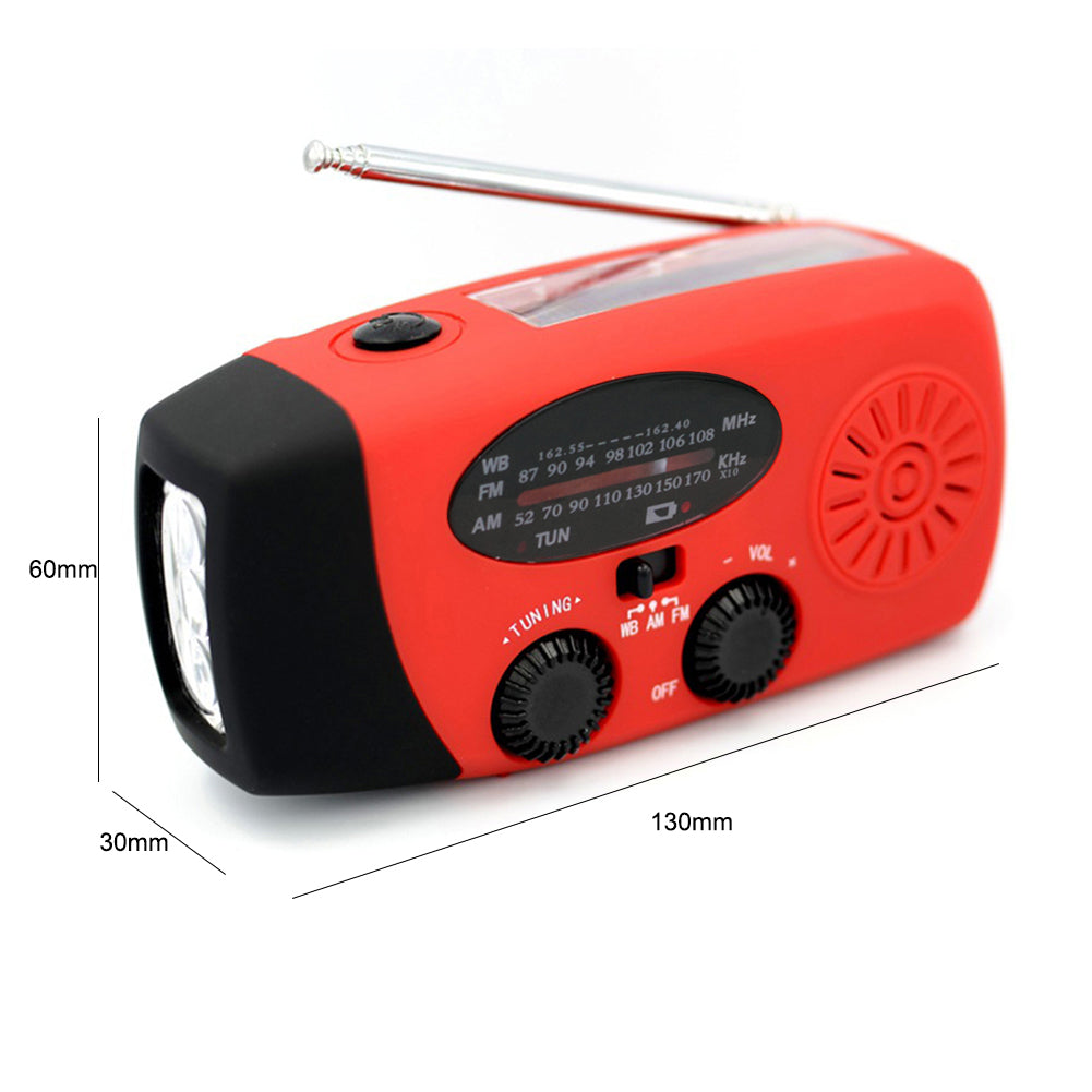 Multifunctional Solar Dynamo Camping Light