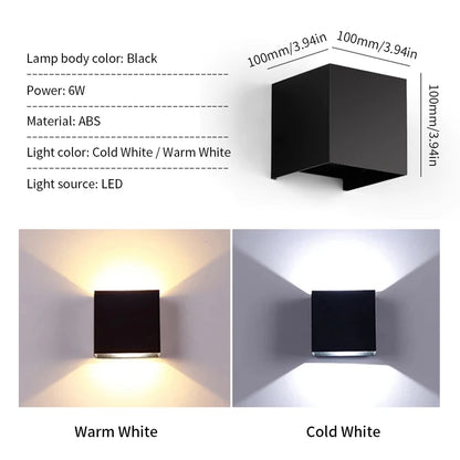 Modern Waterproof Outdoor Wall Sconce
