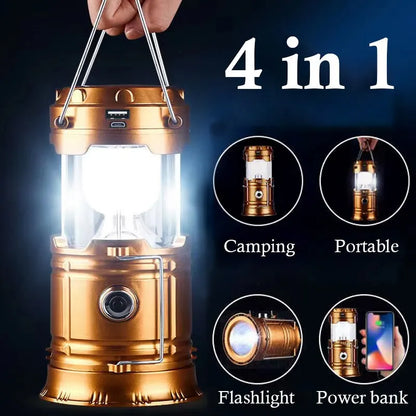 Portable Solar LED Emergency Lantern