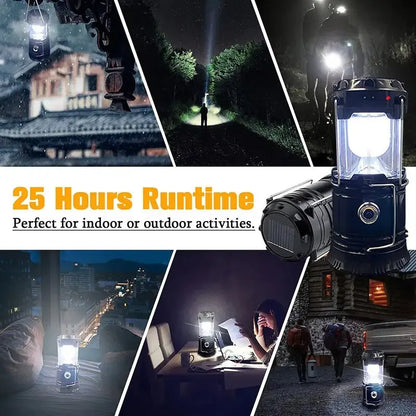 Portable Solar LED Emergency Lantern