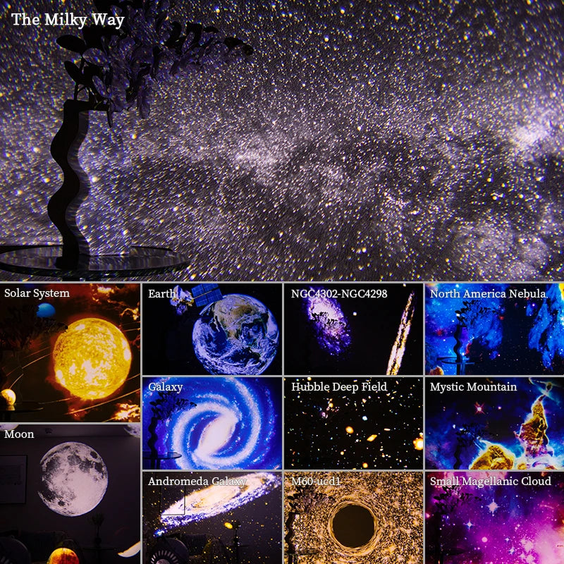 Galaxy Starry Sky Night Projector