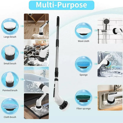 Rechargeable Electric Cleaning Scrubber