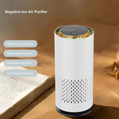 Mini Electric Air Purifier White