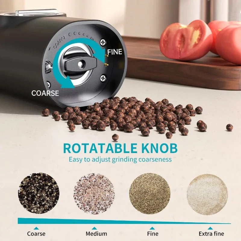 Adjustable Electric Salt Pepper Grinders