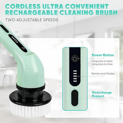Rechargeable Electric Cleaning Scrubber