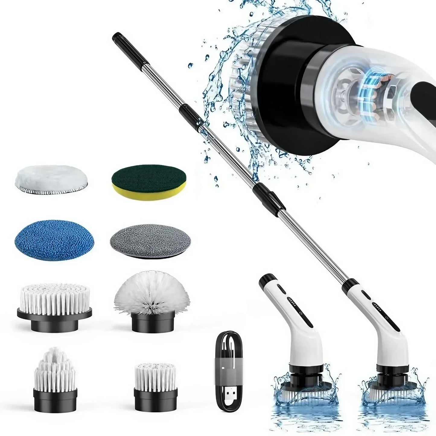 Rechargeable Electric Cleaning Scrubber