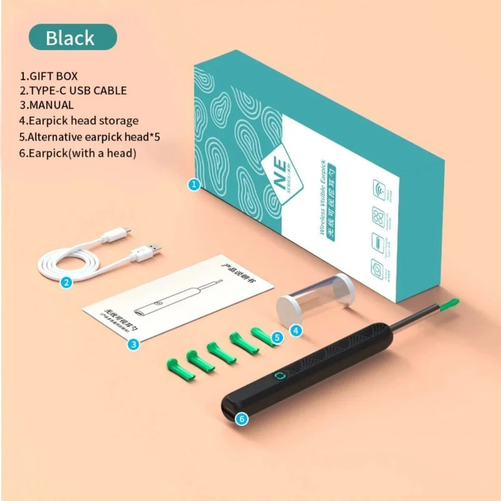 Smart Ear Cleaning Camera Otoscope