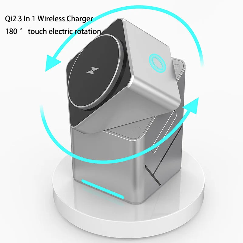Magnetic Rotating Wireless Charging Dock