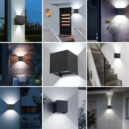 Modern Waterproof Outdoor Wall Sconce