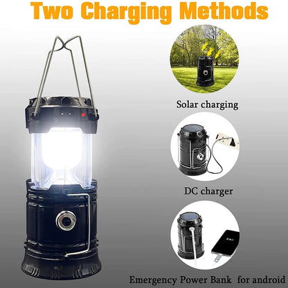 Portable Solar LED Emergency Lantern