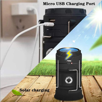 Portable Solar LED Emergency Lantern