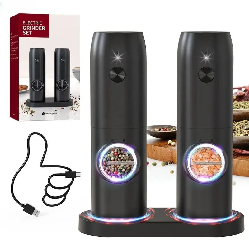 Adjustable Electric Salt Pepper Grinders